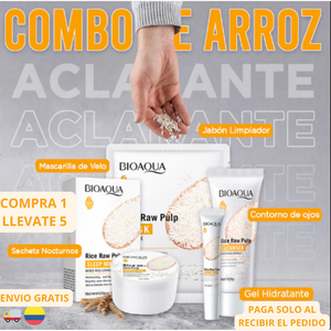 🔥COMBO DE ARROZ  COMPRA 1 LLEVATE 5 🚨+ REGALO MISTERIOSO 🚨