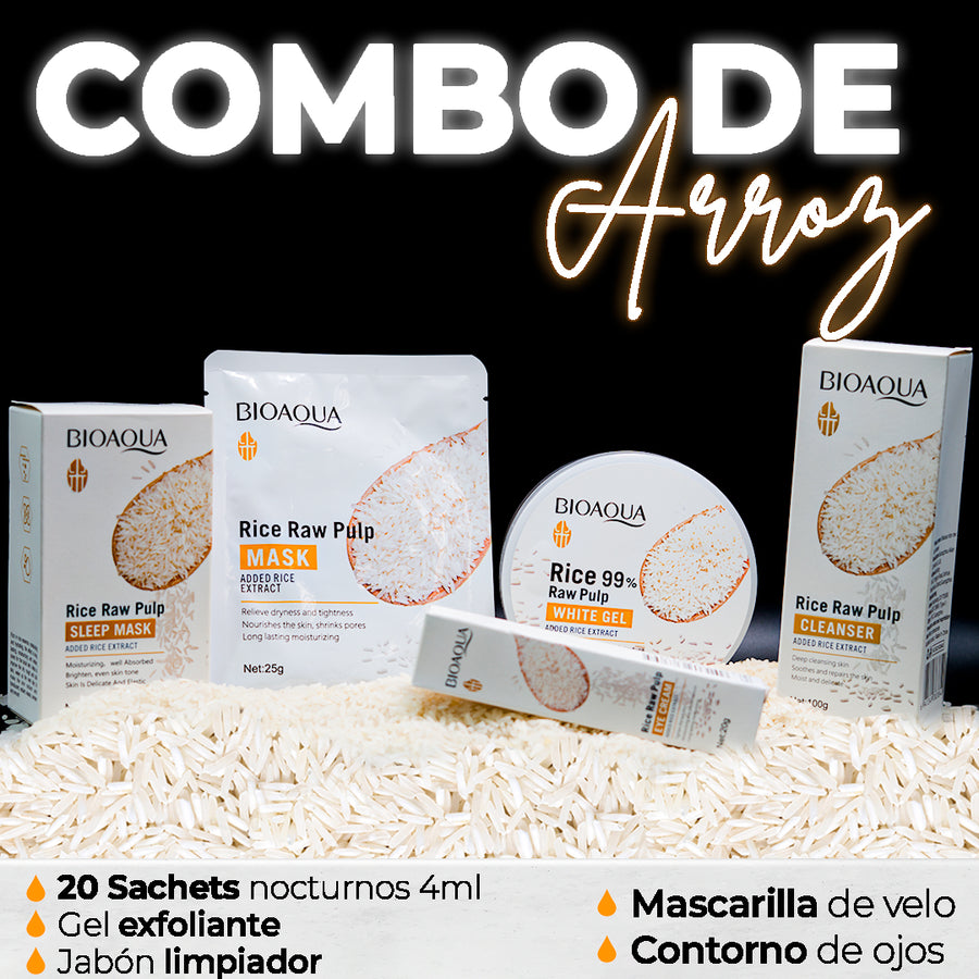 🔥COMBO DE ARROZ  COMPRA 1 LLEVATE 5 🚨+ REGALO MISTERIOSO 🚨